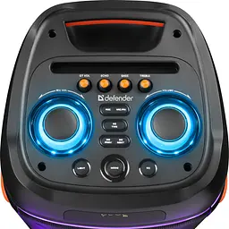 Акустична система 2.0 Defender Boomer 120, 120Вт BT/FM/TF/USB/MIC/LED, чорна - мініатюра 7