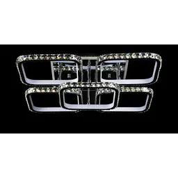 Стельова LED люстра з пультом і нічником Splendid-Ray 30-4023-44