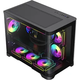 Корпус GameMax Hype-M Black [166165] - мініатюра 7