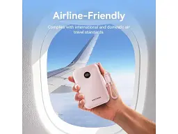 Зовнішній акумулятор (Power Bank) Vention 10000mAh 22.5W Pink (FKAP0-C) - мініатюра 3