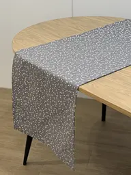 Ранер доріжка Ecotton DUCK 45x170 см для обіднього столу водовідштовхувальна сірий (V 11/ Grey) (25010) - мініатюра 4
