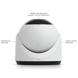 IP-камера Ubiquiti UniFi G6 Turret (UVC-G6-TURRET-W) - мініатюра 9