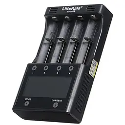 Зарядний пристрій LiitoKala Lii-500S, 4x(Lion/NiMH/NiCd), Power Bank, discharge function, display