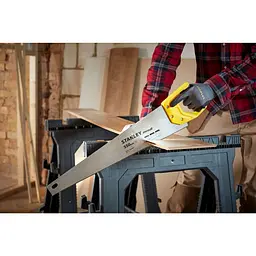 Ножівка по дереву Stanley Sharpcut L= 550 мм 11 зубів/1" (STHT20372-1) - мініатюра 7