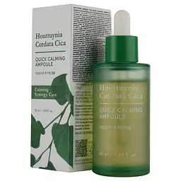 Сыворотка Tony Moly Houttuynia Cordata Cica Quick Calming Ampoule, с экстрактами хаутюнии и центелы, 50 мл