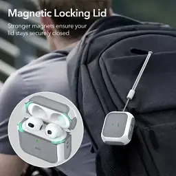 Чохол ESR Orbit Hybrid Case HaloLock для AirPods 4 2024 Pink (1C0110601, 1C0110602) - мініатюра 3