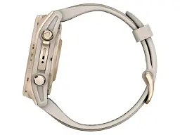 Спортивний годинник Garmin Fenix 8 43mm AMOLED Sapphire Soft Gold w. Fog Gray/Dark Sandstone S. Band (010-02903-10/11) - мініатюра 4