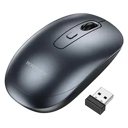 Мишка бездротова Borofone BG13 Winner 2.4G business wireless mouse чорний