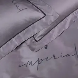 Комплект постільної білизни MirSon Imperial Tencel №06 Gray 2 х 143 x 210 см (2200010755299) - мініатюра 4