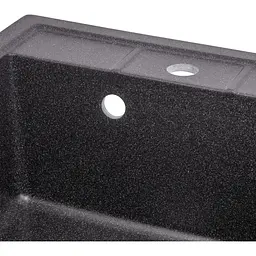 Кухонна мийка Lidz 460x515/200 GRF-13 графіт (LIDZGRF13460515200) - мініатюра 3
