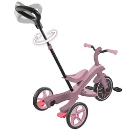 Велосипед дитячий Globber Explorer Trike 4в1 до 20 кг пастельно-бузковий (637-510) - мініатюра 9