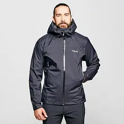Куртка Rab Downpour Plus Jacket XL Чорний