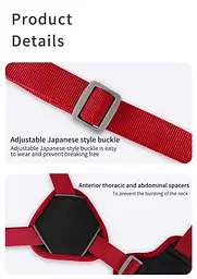 Шлея для собак Derby Pet harness FH107, M Бежевий - мініатюра 3