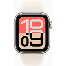Смарт-годинник Apple Watch SE 3 GPS 40mm Starlight Aluminium Case with Starlight Sport Band - M/L (MEH54RK/A) - мініатюра 2