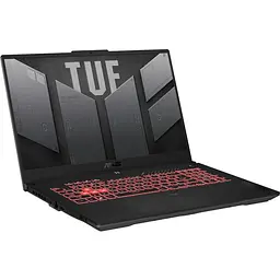 Ігровий ноутбук ASUS 17, 3'' TUF A17 FA707NUG, FHD 144 Гц, AMD Ryzen 7 7445HS (16 МБ кеш- пам’яті, до 4, 7 ГГц), 64 ГБ DDR5, 1 ТБ SSD, NVIDIA GeForce RTX 4050 6 ГБ, Mecha Gray - мініатюра 14
