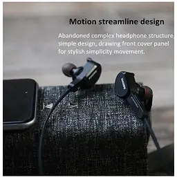 Бездротова стереогарнітура Remax Bluetooth RB-S5/RM-S5 чорна - мініатюра 9