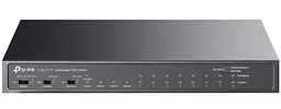 Комутатор TP-Link 8-портовий 10/100 Мбіт/с із PoE+ , TL-SL1311P (TL-SL1311P) - мініатюра 2