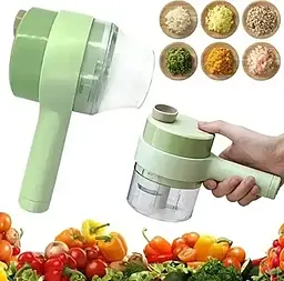 Ручний електричний подрібнювач для овочів Food Chopper Catling багатофункціональний 4 в 1 - мініатюра 2