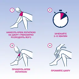 Крем для депіляції Veet Minima для чутливої шкіри, 200 мл (4680012390144) - мініатюра 5