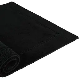 Килимок для ванної кімнати МВМ My Home Лиман 90х60 см чорний (BM-02 M BLACK) - мініатюра 3