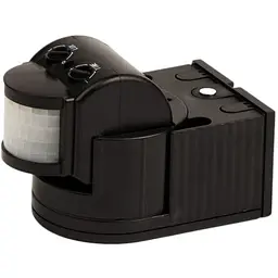 Датчик руху Brille на світло накладний IP44 DE-05 Black 152050