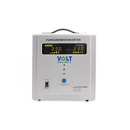ДБЖ Перетворювач напруги  Volt Polska SINUS PRO 2000 E 12/230 В (1250/2000 Вт)  - мініатюра 2