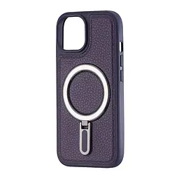 Чохол Jinduka Leather Ringo iPhone 15 Purple