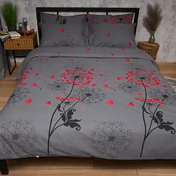 Підковдра Moon&Star Бязь Gold Люкс Dandelion Lov King Size 220x240 см - мініатюра 2