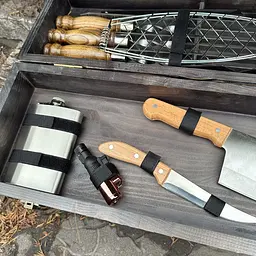 Подарунковий набір Mzavod Майстер BBQ темна текстура - мініатюра 4