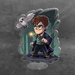 Акрилова колекційна фігурка Чібі Chibi Гаррі Поттер (Hogwarts) 10 см