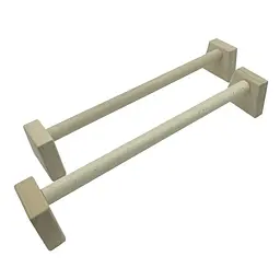 Паралетси, упори для віджимання дерев'яні Wood Gym Push Up NE-WD-50 з бука 50 см 2 шт - мініатюра 2