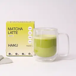 Чай матча-лате Haiku з кокосовим молоком в саше (10 шт в упаковці)