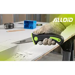 Ножівка Alloid Building Tools для гіпсокартонних плит 150 мм (WS-0373) - мініатюра 6