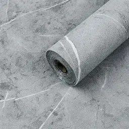 Шпалери на самоклейці під сірий мармур 2800х500х2мм (D) SW-00001414