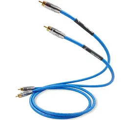 Міжблоковий кабель аналоговий інтерконнетект 2xRCA-2xRCA Melodika Sky Blue SB2-R10 Cable 1m