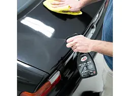 Чорний поліроль із воском Turtle Wax Jet Black Spray Pol Чорний приховує подряпини підсилює колір (53203/15182) - мініатюра 2