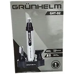 Тример для стрижки волосся носа вух брів Grunhelm GHT-02 3 в 1 - мініатюра 3