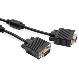 Кабель мультимедійний VGA M to VGA M 1.8m Vinga (VCPVGAMM1.8) - мініатюра 1
