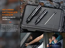 Тактична ручка Fenix T6 з ліхтариком Black (T6-Black) - мініатюра 10