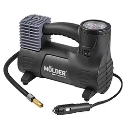 Компресор автомобільний Molder Mega Air 12В 10Атм 40л/хв з LED-ліхтарем(MA25120)