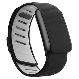 Ремінець ArmorStandart Silicone Tech для Whoop 5.0 / MG Black with Black (ARM90098)