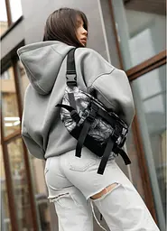 Сумка бананка велика поясна Sambag 38х21 см sum0023766 - мініатюра 6