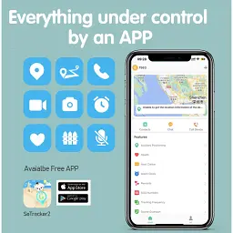 Смарт годинник-телефон дитячі Wonlex KT31 4G з камерою WI-FI GPS SIM-картою Pink (16996) - мініатюра 11