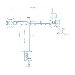Кронштейн Walfix DM-400B - мініатюра 2