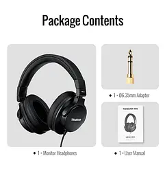 Студійні моніторні навушники Takstar PRO-70 Hi-Res Black - мініатюра 12