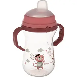 Кружка тренувальна Canpol babies First Cup Bonjour Paris 250 мл рожевий - мініатюра 6