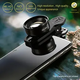 Макрооб'єктив для телефону Apexel 100mm Super Macro Lens (APL-HB100MM) [84338] - мініатюра 4