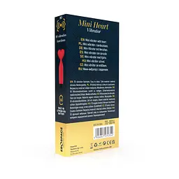 Вібратор Erospace Sweet Play Mini Heart Vibrator A14 Міні- - мініатюра 8