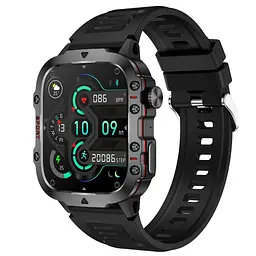 Смарт-годинник Smart Expert Nano Rubber 2 ремінці Чорний (3204) - мініатюра 2