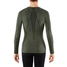 Термокофта Falke ESS Wool-Tech W L Olive (1097-33211-7830 L) - мініатюра 2